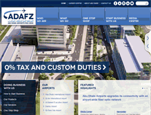 Tablet Screenshot of adafz.ae